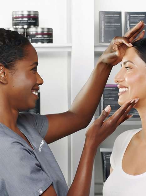 face mapping with dermalogica
